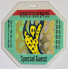 Rolling Stones - Laminated Backstage Pass - Counting Crows - Numbered - 1994 95