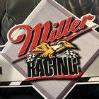 Vintage Racing Miller Lite Tin Sign 27    Long 16    High 1995