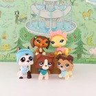Mini Pet Shop Lps Cat Dog Toy Figure For Kid Collectible Birthday Gift Dachshund