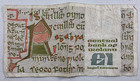 1878 Ireland 1 Pound Banknote - Circulated  4b