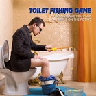 Toilet Fish Game Set For Kids Adults Fishing Rod - Bathroom Fishing Practice Toy