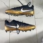 Size 13 Nike Vapor Untouchable Pro Pf Football Cleats Navy gold 839924-726