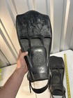 Scubapro Jetfin Scuba Diving Fins Black Rubber Adjustable Strap Pair Large