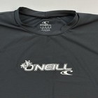 O neill Shirt Mens Large Black Skins Upf 50  Rash Guard Lightweight Surf Swim