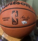 Charles Barkley Signed Wilson Nba Authentic Series Replica Basketball Fanatics