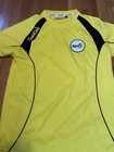 Nec7c New England College Rugby Jersey Size Medium Yellow Kooga Rare