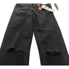 Celebrity Pink Girls Black Mid Rise Soft Stretchy Jeans Distressed Size 10