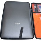 Epson Perfection V39 Flatbed Color Photo Document Scanner With Case Open Box