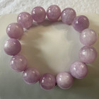Natural Large Kunzite Bracelet 15 8mm