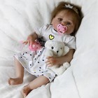 22  Waterproof Reborn Baby Dolls Full Body Vinyl Silicone Realistic Newborn Girl