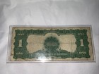 1899  1 One Silver Dollar  Silver Certificate Blue Seal   Black Eagle Note