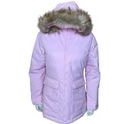Adidas Womens Utilitus Hooded Parka S Insulated Winter Coat Jacket Faux Fur Pink