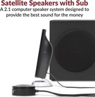 Laptop Computer Pc Speaker System 2 1 Subwoofer Desktop Gaming Surround Sound