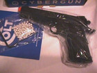 Black Cybergun Colt M45a1 Co2  Gas Airsoft Pistol 1911