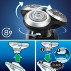 Rq10 Shaver Head Replacement For Philips Norelco Rq11 Rq12 Sensotouch 3d Blade