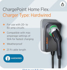 Chargepoint Home Flex Level 2 Ev Charger J1772  Nema 14-50 Outlet 240v  Charger