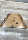 Perepelochka 15-string Lap Harp Vintage Wooden Zither Music Maker Outfit