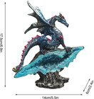 Gothic Medieval Mythic Dragon Figurine Statue Fantasy Decoration Table Office   