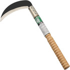 Clearing Sickle  Steel Grass Sickle  Manganese Steel Blade hardwood Handle Hand