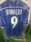 Brazil Away Football Shirt 2006 2008 Jersey Soccer Nike Brasil Size L     ronaldo   