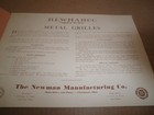 Original Newman Grills  Cincinnati    Chicago Cast Iron Art Booklet 1920s