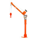 1000 Lbs Davit Crane 360 Swivel With Wireless Electric Winch 110v Prowinch