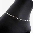Guaranteed 925 Sterling Silver Confetti Anklet Anklet Bracelet 9  10  11 