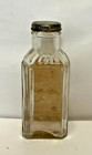 Gebhardt s Eagle Chili Powder Bottle W paper Label Excellent Vtg  Condition