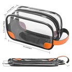 Lermende Clear Toiletry Bag For Traveling  Large Toiletry Bag For Men  Hanging D