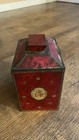 Vintage Coronation Queen Elizabeth Ii Tea Caddy Bilsland Biscuit Tin - 1953