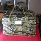 Tiger Stripe  b Pattern  Camo Awol Overnight Bag  Vietnam Vintage Inspired
