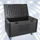 Durable Dj Gear Road Trunk     Stackable Ata Flight Case With Rolling Wheels