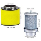 Air Filter Air Cleaner Body For Honda Fourtrax 300 Trx300fw 1993 1994 1995-2000