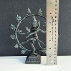 Antique Indian Cast Bronze Figurine Shiva As Lord Dance Nataraja 1111