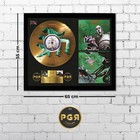 Gold Plated Lp Vinyl - Queen - Memorabilia Music Gift   Pgr