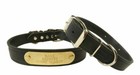 Warner Sporting Cumberland Leather Dog Collar 1  Wide Free Engrave Id Tag Usa