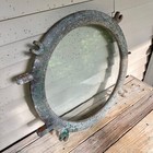 Vintage Great Lakes Ship Porthole Window 21  Original Maritime Port Hole W glass