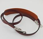 Genuine Leather Shoulder Strap W  Lugs Rolleiflex 2 8c 2 8d 2 8gx 120 Tlr  pad