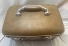 Vintage American Tourister Escort Train Hardshell Case Luggage Brown Combination