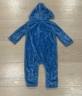 Cookie Monster Sesame Street Infant One Piece Zip Costume 6-12m