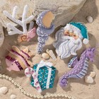         free Ship     Bucilla Santa s Sea Life Felt   Sequin Kit