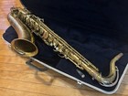1936 Buescher Deco-engraved Aristocrat Tenor Saxophone  Well-worn  Plays Great 