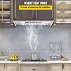 Vevor Built-in Range Hood Insert Vent Hood 900cfm 30in Touch   Remote Control