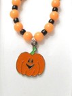 New--halloween  Orange black Pumpkin 4 Piece  Girl s Jewelry Set-cute
