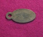 Antique Automobile Auto Car Luggage Tag Key Ring Fob