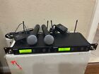 Shure Slx4 Wireless System Receiver   Slx2 Beta 58a Microphone H5 518-542- Mhz 