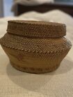 Fabulous Antique Makah Nootka Northwest Coast Native American Indian Basket