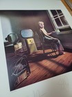 Rush Power Windows Album Lithograph Art Print Hand Signed Geddy Lee Loa