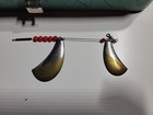 Berzomatic Tackle Box With Mixed Fishing Lot Troll Line  Spinner  Line Saver