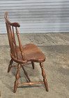Harden Solid Cherry Fan Back Windsor Chair Made In New York